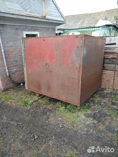 Продам емкость под канализацию 4 куба метал 4мм