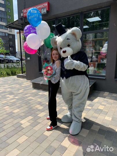 Ростовая кукла мишка и зайка