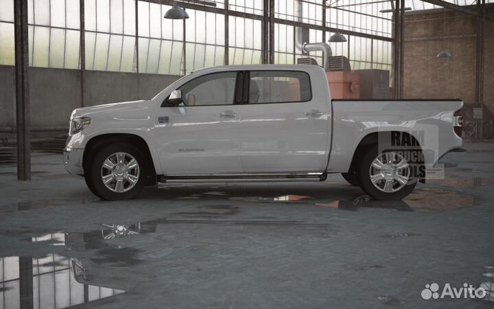 Плоская трехсекционная крышка Toyota Tundra