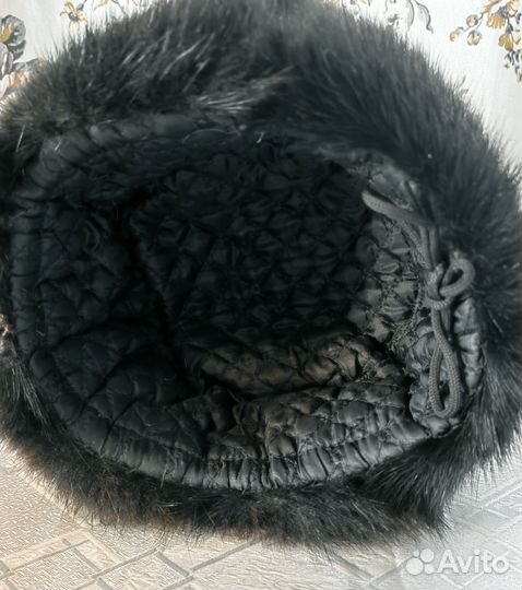 Норковая шапка мужская