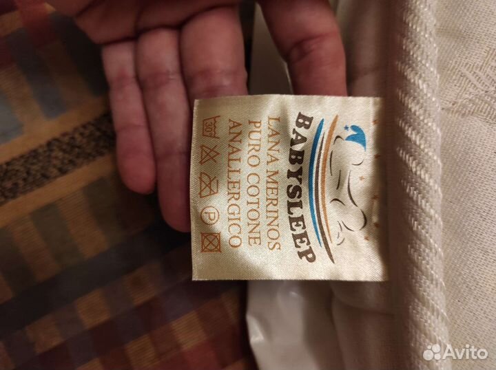 Матрас на круглую кроватку 75 см