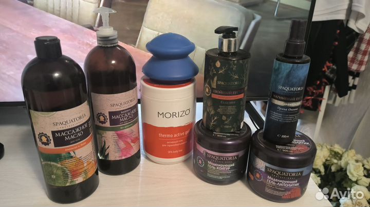 Масло и косметика для массажа