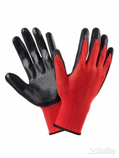 Перчатки с нитриловым покрытием, 24 пары