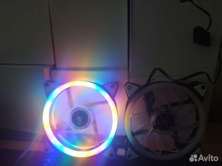 Корпусные вентиляторы rgb 120мм, с подсветкой