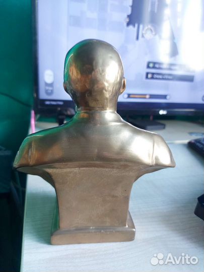 Бюст Ленина гипс