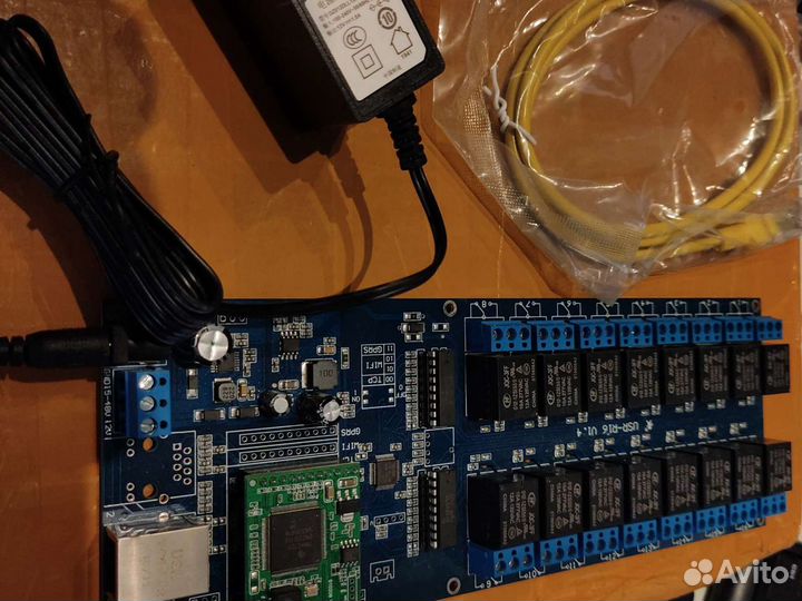 Промышленное реле USR-R16 v. 1.4