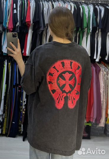 Chrome hearts футболка