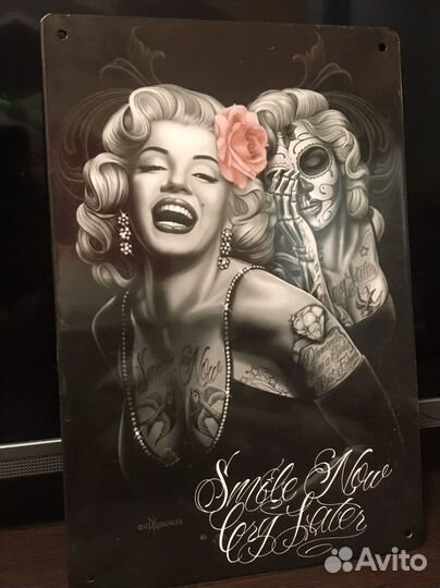 Плакат на стену Мэрилин Монро