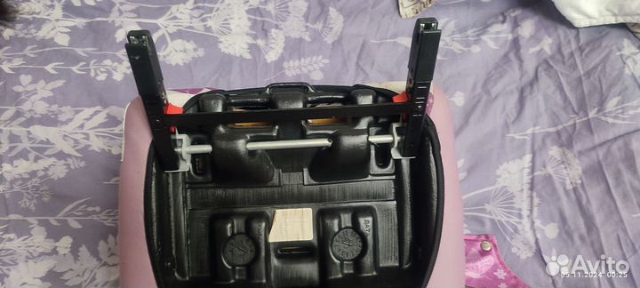 Бустер babyton с isofix (фиолетовый)