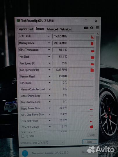 Видеокарта gtx 1070 8gb