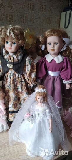 Куклы фарфоровые коллекция