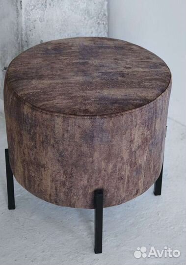 Пуфик круглый банкетка