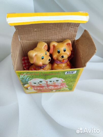 Солонка и перечница керамика