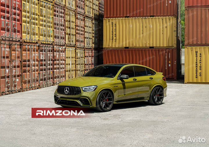 Кованые диски R22 на Mercedes GLC-Class