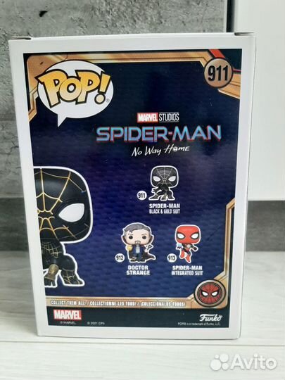 Funko pop No Way Home Spider-man 911 /человек-паук