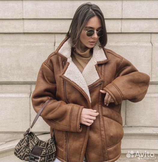 Дублёнка zara