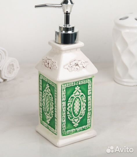 Дозатор для жидкого мыла керамический 320мл