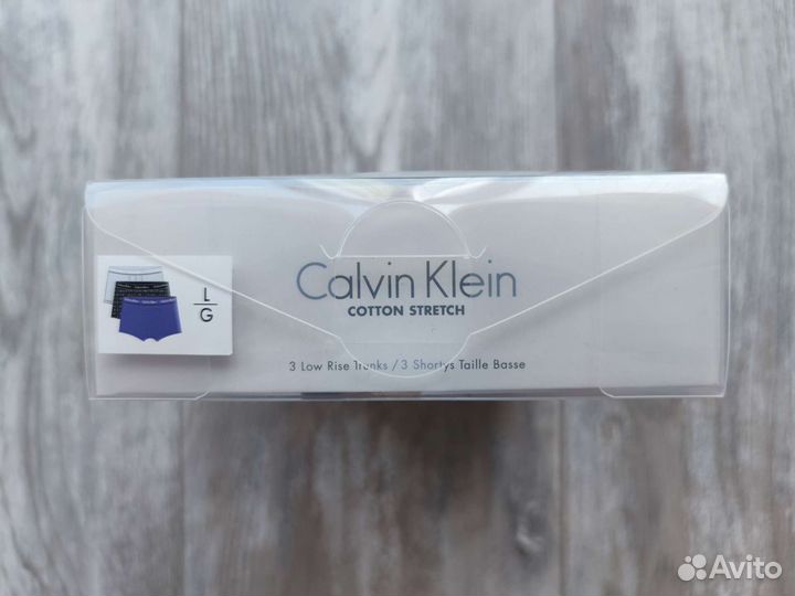 Трусы Calvin klein мужские L оригинал 3 шт