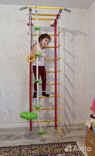 Детская шведская стенка Люкс