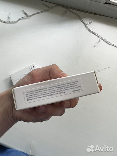 Кабель apple lightning type c