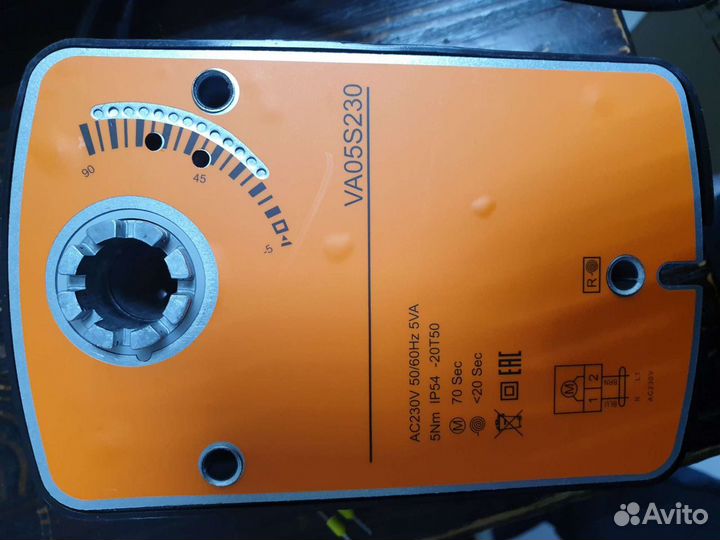 Электропривод с возвратной пуржиной новый