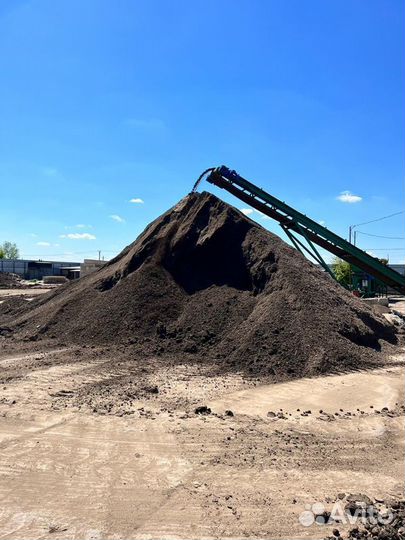 Растительный грунт - очищенный от 5 м3