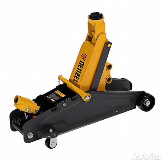 Домкрат подкатной 2,8 т, 135-385 мм Denzel