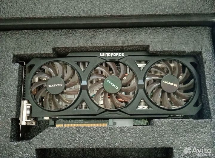 Видеокарта nvidia GeForce GTX 760 2gb windforce