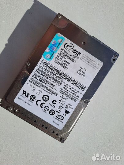 Жесткие диски SAS/sata 146-320Гб