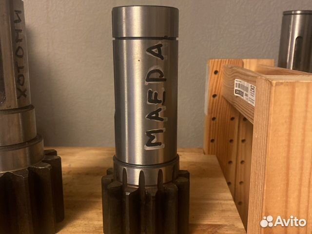 Вал шестерня для кму Maeda