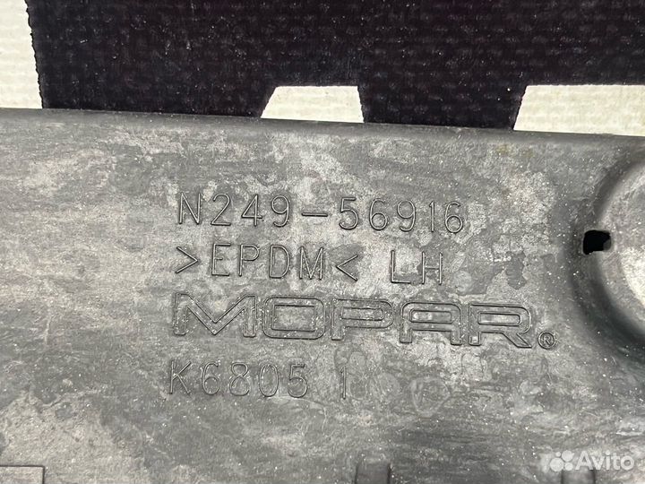 Уплотнитель крыла левый Fiat 124 2018 N249-56916