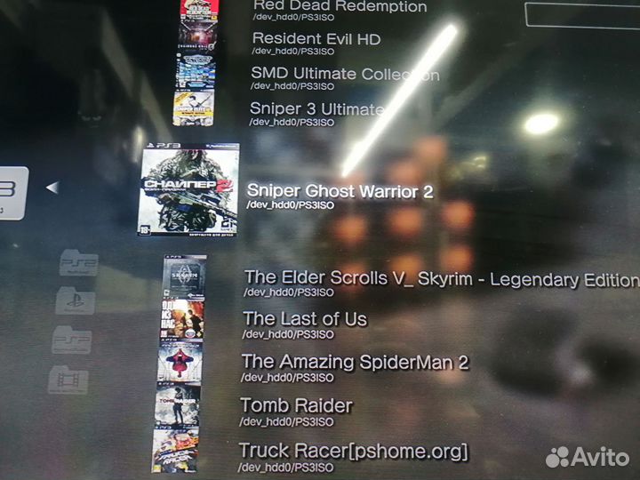 PS3 320GB (30игр ps3+30игр ps1)