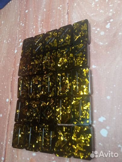 Руны чёрные с золотым