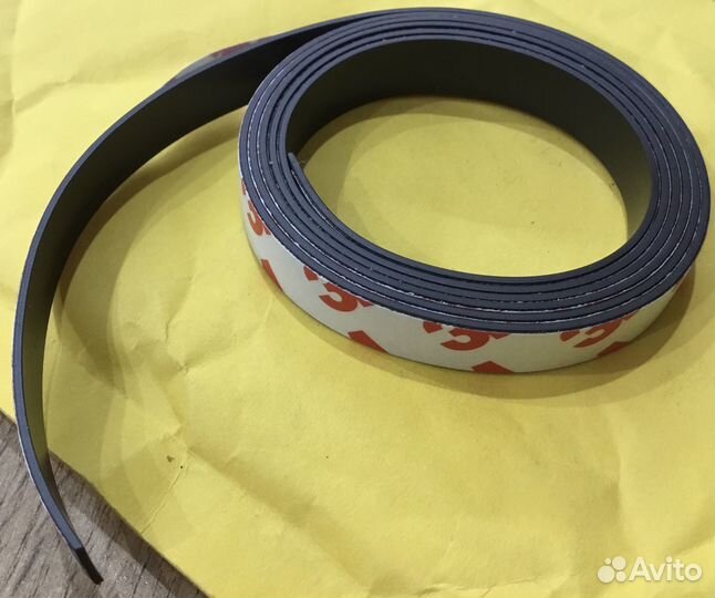 Гибкая магнитная лента, отрезок 10 сантиметров