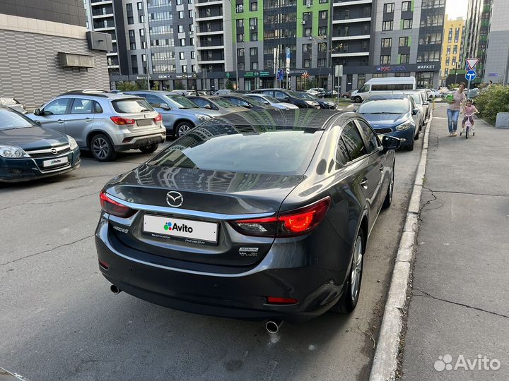 Mazda 6 2.0 AT, 2017, 60 000 км