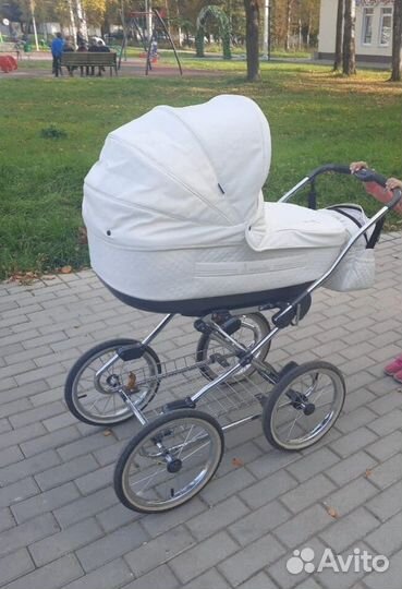 Коляска 2 в 1 эко кожа