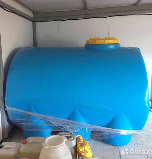 Пластиковый резервуар для воды 5 куб
