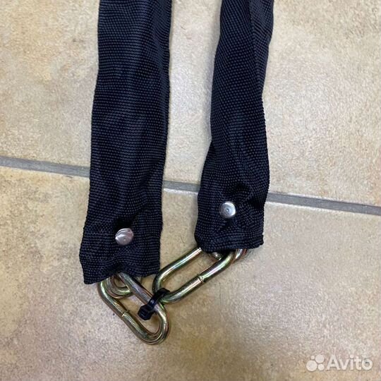 Цепь 2м противоугонная на мото вело скутер