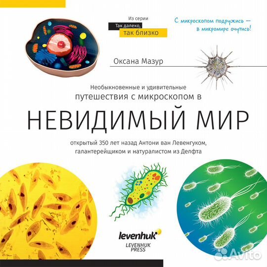 Микроскоп Levenhuk Discovery Micro Gravity с книго