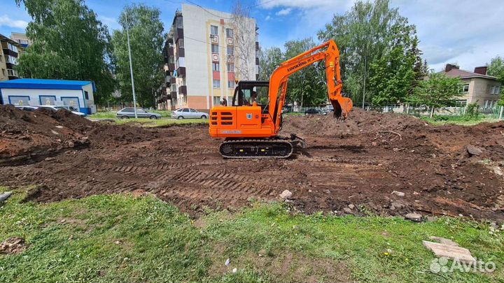 Услуги Экскаватора. Мини Экскаватора