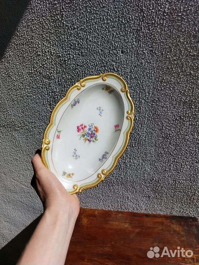 Блюдо из сервиза ильменау jlmenau