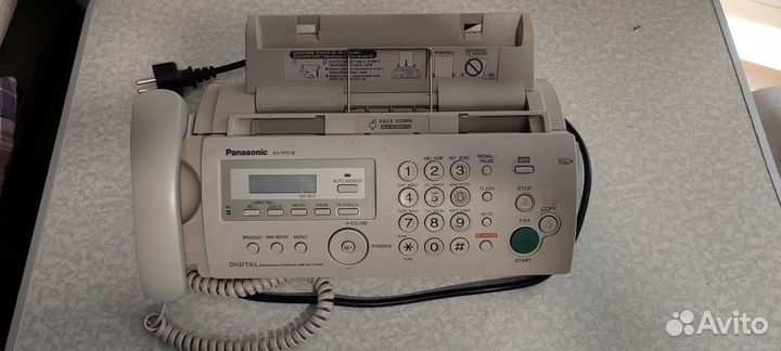 Телефон факс panasonic