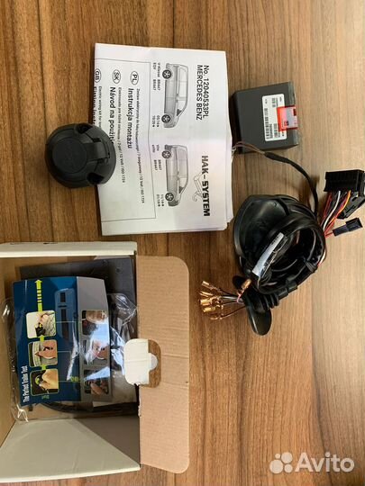 Штатная электрика фаркопа Mercedes W447