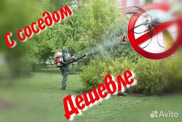 Обработка от комаров и клещей тли