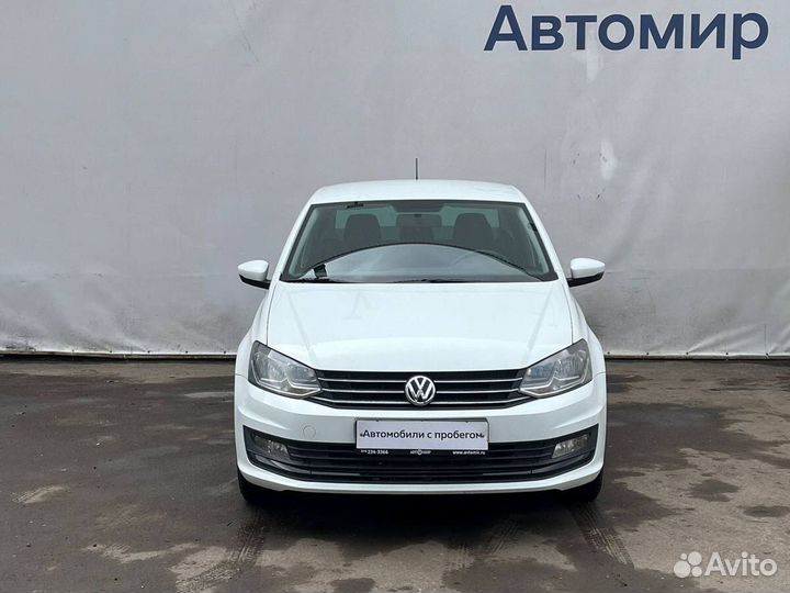 Volkswagen Polo 1.6 AT, 2018, 115 656 км