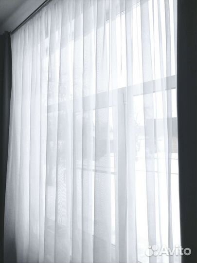 Тюль вуаль с утяжелителем