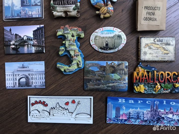 Магниты из разных стран