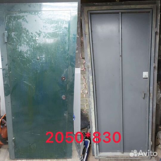 Дверь входная железная бу