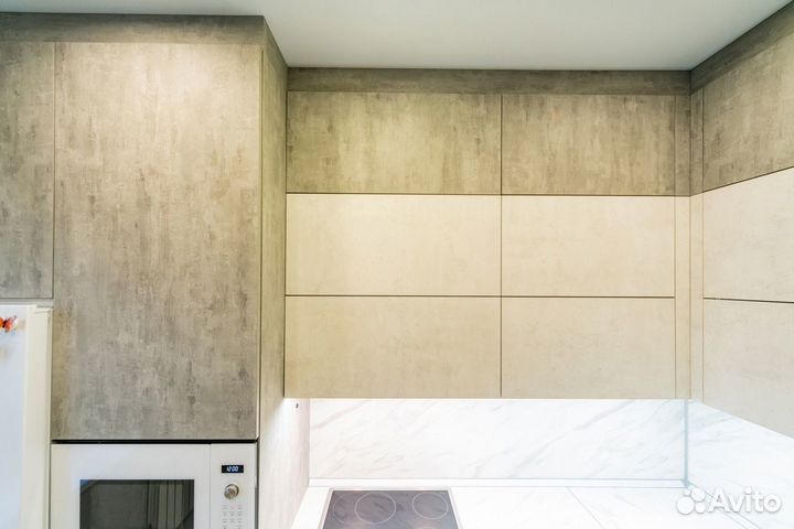 Кухня графит модульная