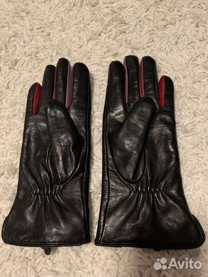 Перчатки кожанные